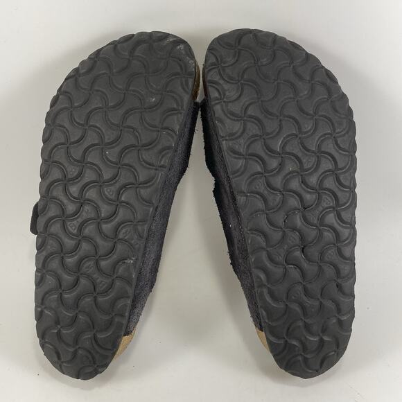 Birkenstock Arizona Sandals Womens Size 37 US 6-6.5 Midnight Blue Suede Soft FB - Picture 7 of 9